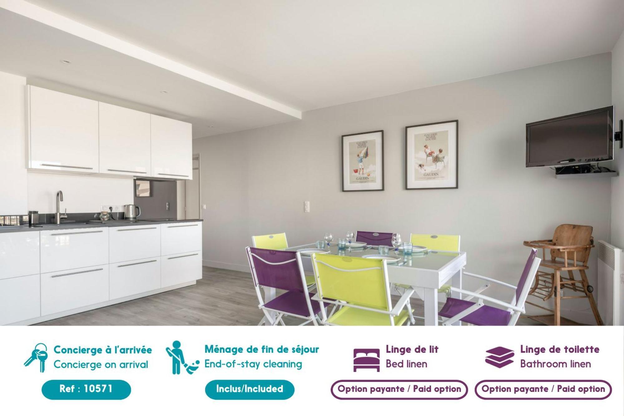 Appartement Pour 4 Avec Vue Sur La Marina Pornichet Eksteriør billede
